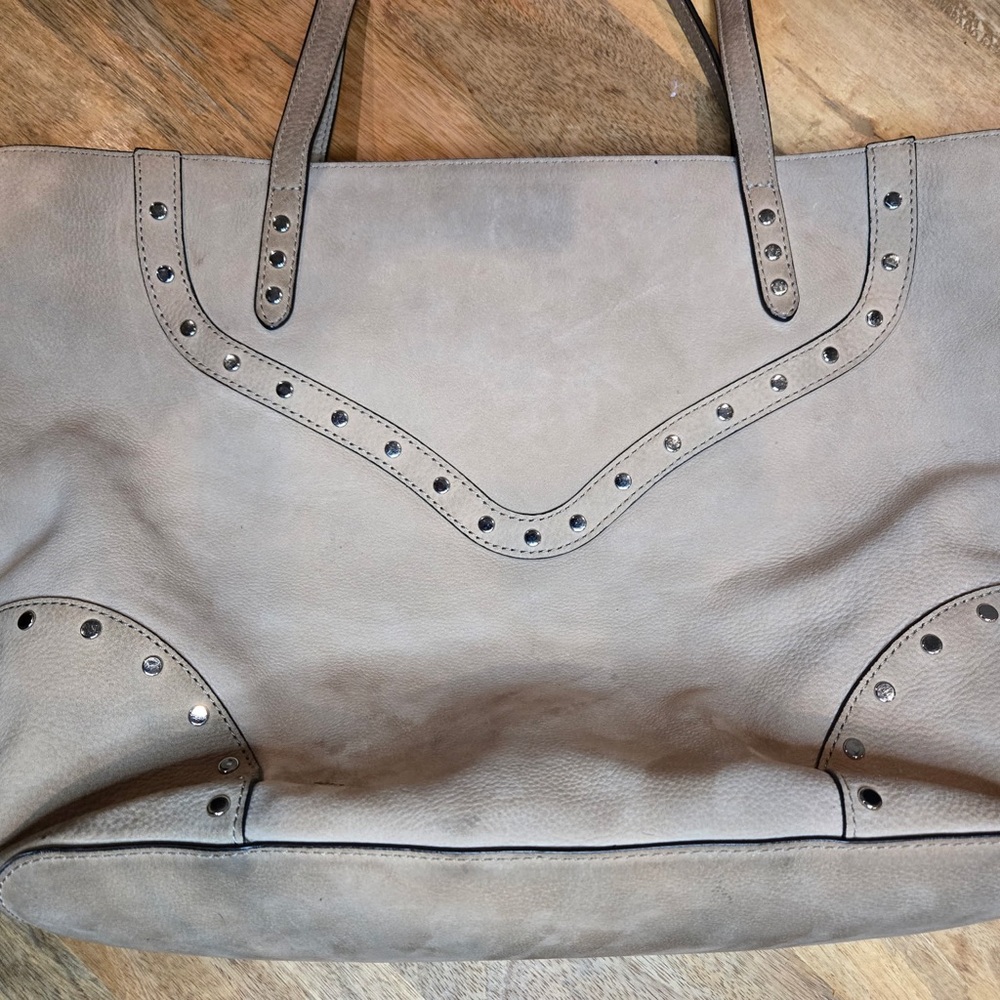 Rebecca Minkoff Gray Studded Tote